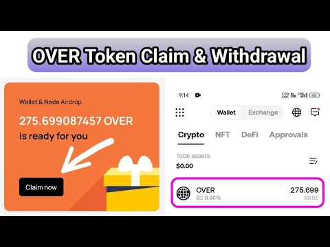 OVER Token Claim | OVER Token Withdrawal