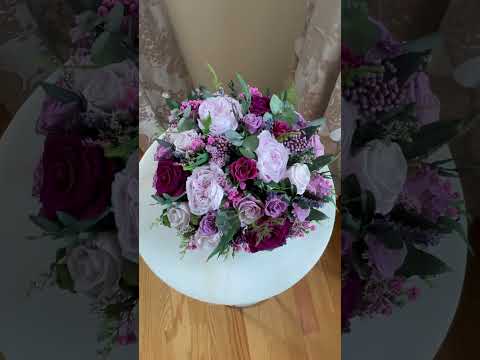 🌸Черничика со сливками - стабилизированный букет  💐 #подарок