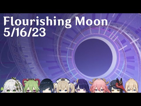 Genshin Impact - 36 star Spiral Abyss - Flourishing Moon 5/16/23