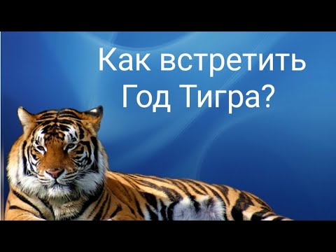 Как встретить новый год Тигра / приметы 2022