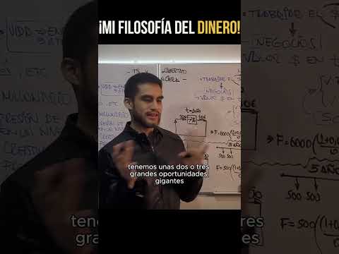 MI FILOSOFÍA DEL DINERO ⚠️