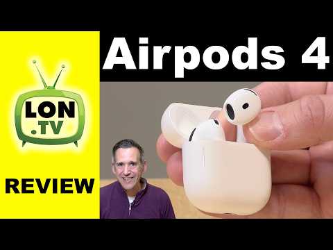 Apple Airpods 4 with Active Noise Cancellation (ANC) Review