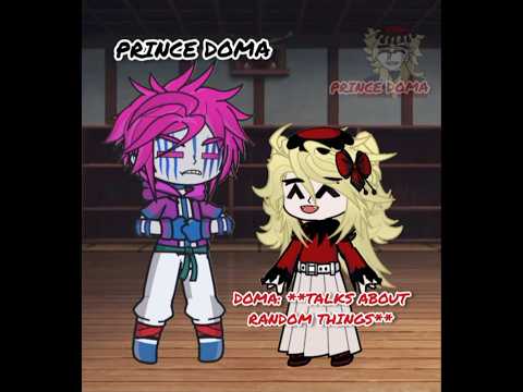 Akaza & Doma bonding?| DOMA AU| Akadou?| Gacha| Demon Slayer| Original idea