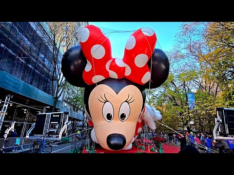 Giant BALOONS of Macy's THANKSGIVING DAY PARADE 2024 New York City