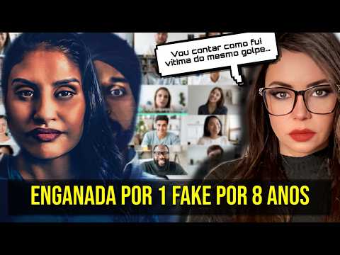 B!ZARR0 - ENGANADA POR 8 ANOS POR UM FAKE COM A AJUDA DE 60 PESSOAS  #casoscrimimais