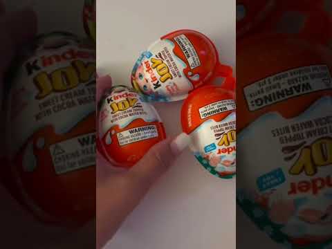 #kinderjoy #kinder #kindersurprise #unboxing #newyear #christmas #киндерджой #киндерсюрпризы