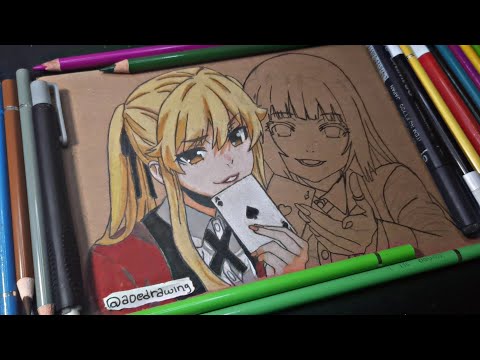 🔴 Drawing Mary x Yumeko Part 3 ( Lanjut  ges ) 😊