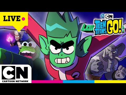 Beast Boy: Lone Wolf - ALL EPISODES! | Teen Titans Go! | @cartoonnetworkuk LIVE