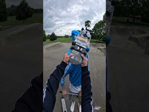 this guy STARTED IT!😡 #beef #scooter #skatepark #skit #challenge #skate