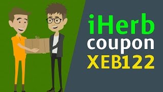 iHerb coupon code XEB122! Save 10% + 10% as loyalty rewards 2017