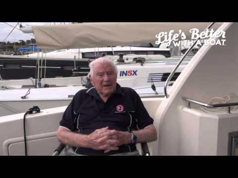 Jim Flood 93 year old boatie