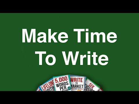 Make Time to Write