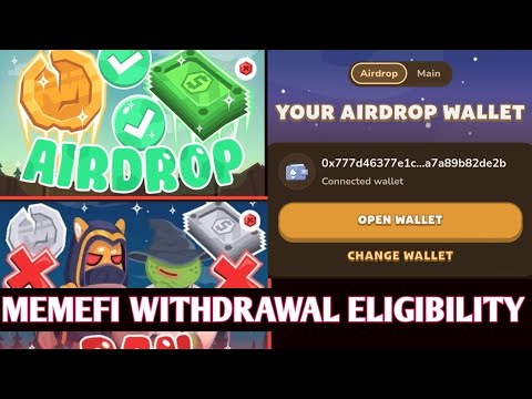 MemeFi Withdrawal Eligibility | Check If you are Qualified