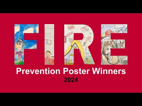 2024 Fire Prevention Poster Winners