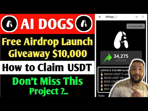 AiDogs Airdrop | AiDogs Airdrop Withdrawal  | New Mining Bot || FULL DETAILS