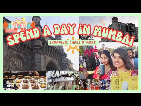 A day in my life in MUMBAI | Exploring the coolest cafes, shopping + more 🦋🛍☕️🇮🇳