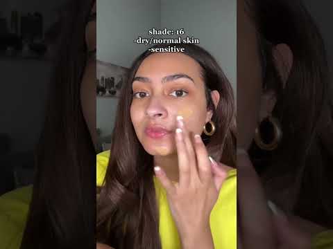 *NEW* SAIE BEAUTY GLOWY SUPER SKIN FOUNDATION ON DRY SKIN