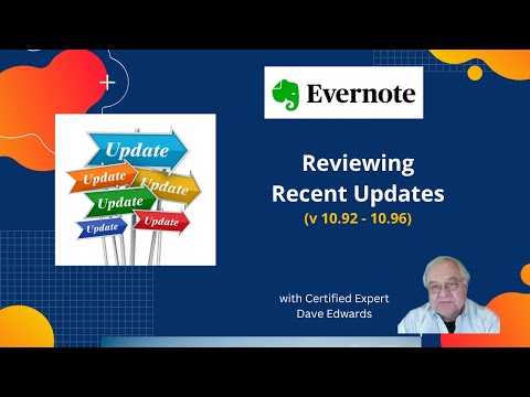 Reviewing Recent Evernote Updates