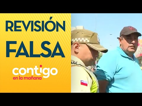 REVISIÓN TÉCNICA FALSA: La detención de conductor en vivo en fiscalización - Contigo en la Mañana