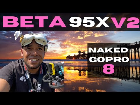 BetaFpv Beta95X V2 Naked GoPro Hero 8: Nameless RC Case + Star Bec ND 8 Cinewhooping