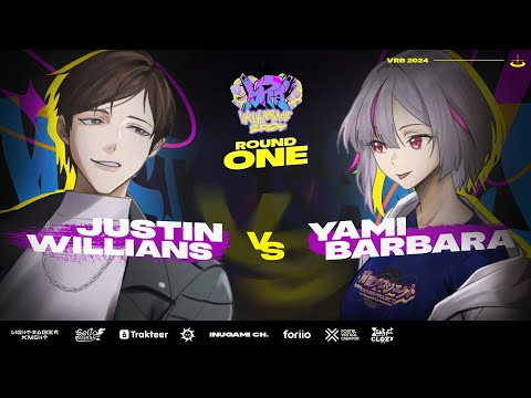 【#VRB2024】VIRTUAL RAP BATTLE 2024 - ROUND 1 ARENA 1 @justinwillians VS @YamiBarbara