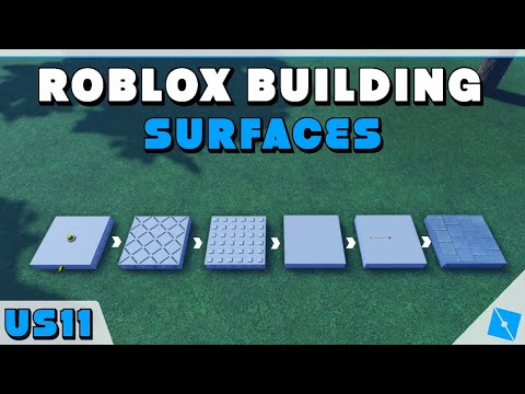 ROBLOX Building - SURFACES Got Removed! Here's how to use them!