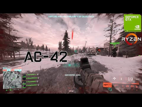 Battlefield 2042 - AC-42 | GTX 1060 6GB Ryzen 5 2600 | Preset Low Settings