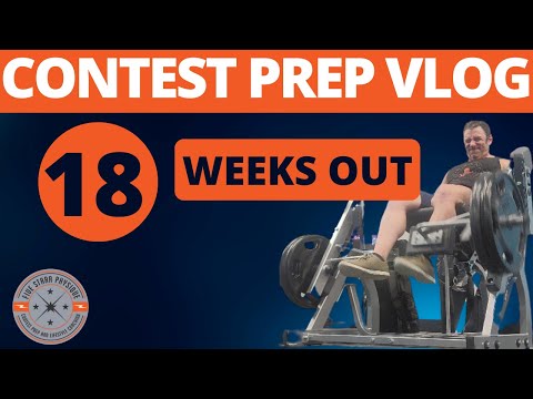 Classic Physique 2024 Contest Prep VLOG - 18 weeks out