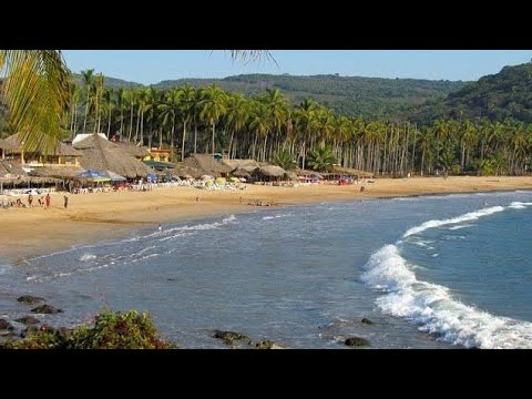 Chacala Beach, Nayarit, MEXICO - Walking Tour