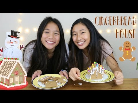 Making Gingerbread Houses | 12 Days of Xmas Baking | sweetco0kiepie