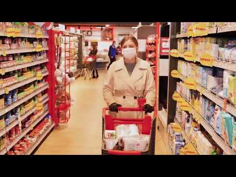 A Covid Shopper | Copyright Free Video Footage