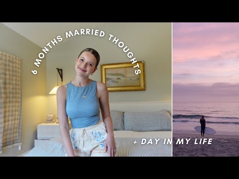 VLOG: 6-months married thoughts (Q+A), garden updates + days in my life