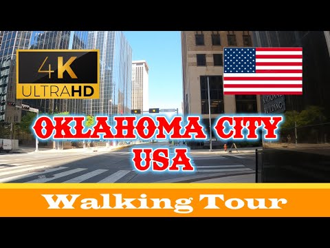 🇺🇸 Amazing Downtown Oklahoma City ~ Walkthrough - USA 🇺🇸