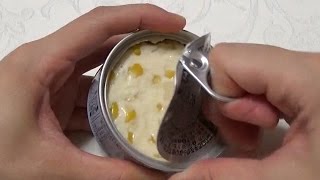 赤飯の缶詰　ポテトサラダ缶詰　Canned red bean rice, Potato salad