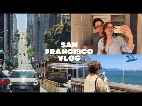 eng sub [amwf] San Francisco vlog | Pier 39 ep 1 | International couple travel