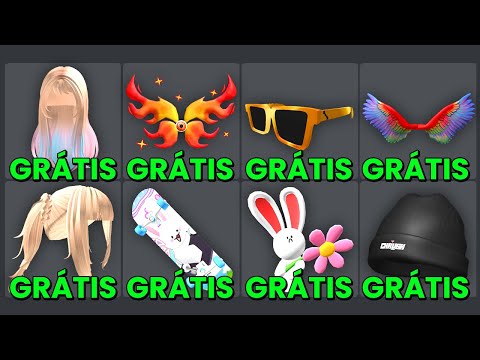 VOCÊ TEM 1 DIA PARA GANHAR 8 ITEM GRÁTIS NO ROBLOX