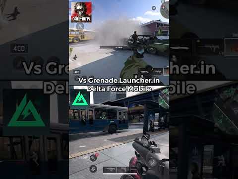 Max Graphics Comparison DELTA FORCE MOBILE VS WARZONE MOBILE #shorts