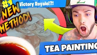 Drawing With Tea 🍵 | Tea painting | painting With Tea 💝