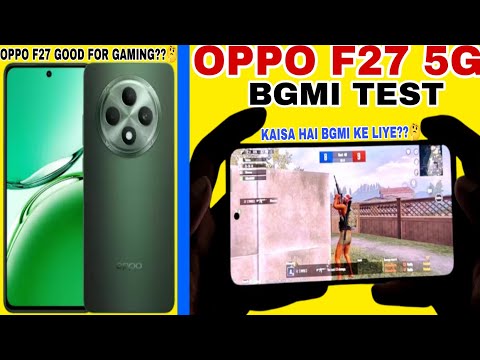 OPPO F27 5G BGMI TEST || OPPO F27 BGMI GRAPHICS TEST || OPPO F27 5G PUBG TEST