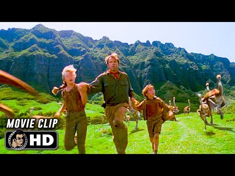 Flocking This Way Scene | JURASSIC PARK (1993) Movie CLIP HD