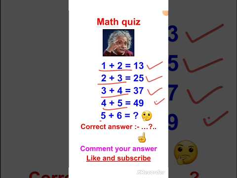 Math quiz 🤔🔥 #shorts #mathsquiz #trendingshorts