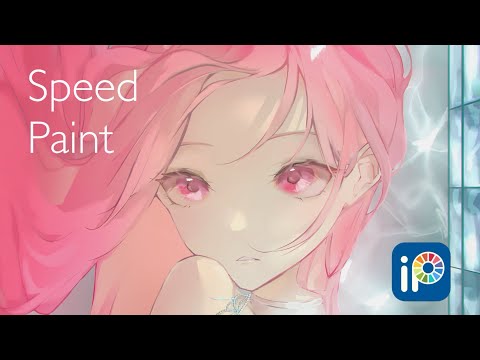 【Speed Paint】ibispaintで厚塗りイラスト【イラストメイキング】