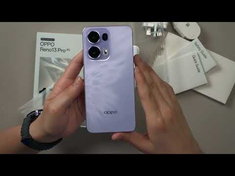 ASMR unboxing - OPPO Reno 13 Pro 5G