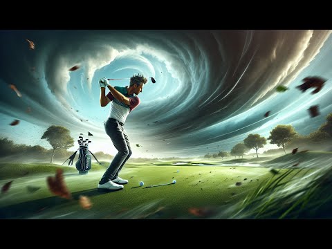 We played a PGA TOUR course in CRAZY WINDS