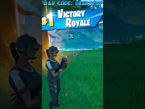 Sweet! Got a 3 elim Victory Royale in a Gold II Ranked lobby.