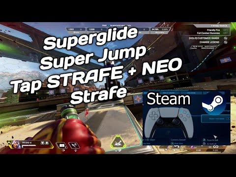 BEST Controller Movement Configs Superglide, Neo Strafe, Super jump | Apex