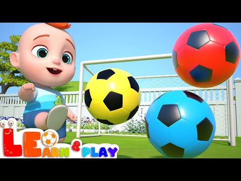 Leo play with colorful balls | Educational Video for Kids | Learn & Play with Leo