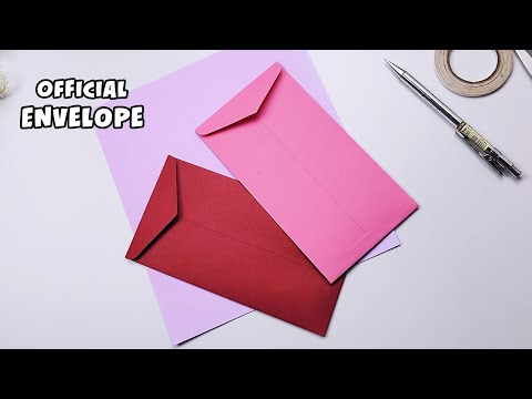 How to Make an Official Envelope Complete Tutorial