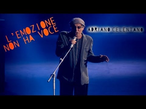 Adriano Celentano - L'emozione non ha voce (LIVE 2012)