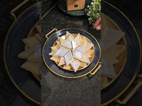 Super Easy Kaju Katli #Shorts #sweet